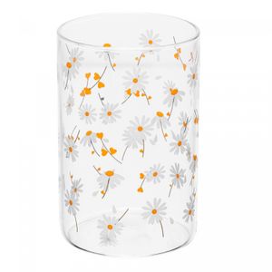 Conjunto 2 Copos Sunflower 280ml Vidro Borossilicato - Wolff