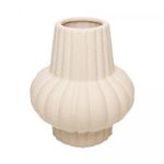 Vaso-Pilar-Ondulado-20cm-x-20cm-x-225cm-Branco-Ceramica-Wolff