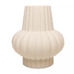 Vaso-Pilar-Ondulado-20cm-x-20cm-x-225cm-Branco-Ceramica-Wolff