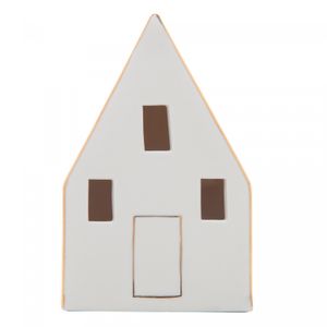 Casa Refugio de Luz 11,5cm x 8,5cm x 18,5cm Cerâmica - Wolff