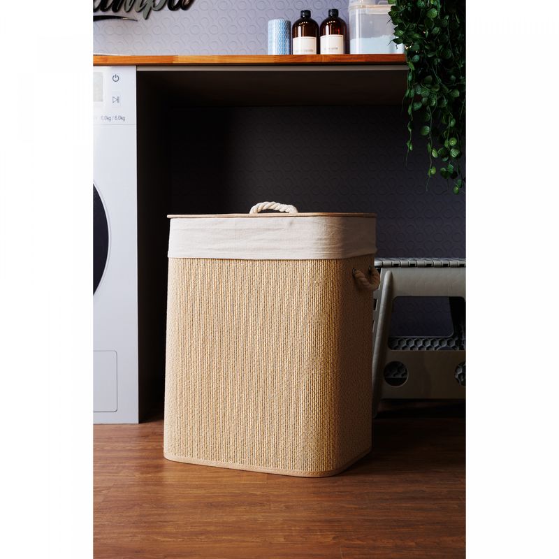 Cesto-para-Roupas-Dobravel-com-Forro-em-Tecido-e-Tampa-Cozy-40cm-x-30cm-x-50cm-Bambu-Lyor