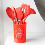 Conjunto-5-Utensilios-para-Cozinha-de-Silicone-com-Suporte-Vermelho-Lyor