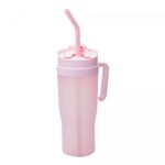 Conjunto-1-Caneca-com-2-Garrafas-Squeeze-de-Plastico-Rosa-Lyor