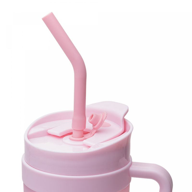 Conjunto-1-Caneca-com-2-Garrafas-Squeeze-de-Plastico-Rosa-Lyor