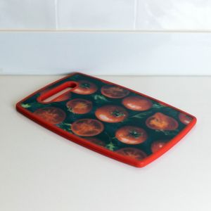 Tábua para Corte de Plástico com Estampa Tomate 30cm x 20cm x 1cm - Lyor
