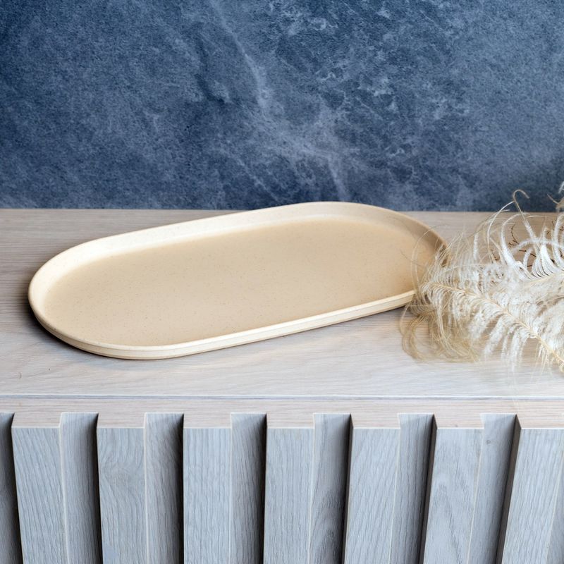 Travessa-Oval-de-Bambu-e-PP-Lines-Sortida-305cm-x-17cm-Lyor