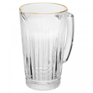 Jarra Deli Diamante com Fio de Ouro 750ml Vidro - Lyor