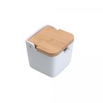 Saleiro-de-Mesa-de-Ceramica-com-Tampa-de-Bambu-e-Colher-Bianco-10cm-x-105cm-x-10cm-Lyor