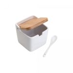 Saleiro-de-Mesa-de-Ceramica-com-Tampa-de-Bambu-e-Colher-Bianco-10cm-x-105cm-x-10cm-Lyor