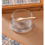 Conjunto-3-Pecas-Petisqueira-Redonda-com-Colher-e-Suporte-Mosaico-10cm-x-10cm-x-65cm-Vidro-Wolff