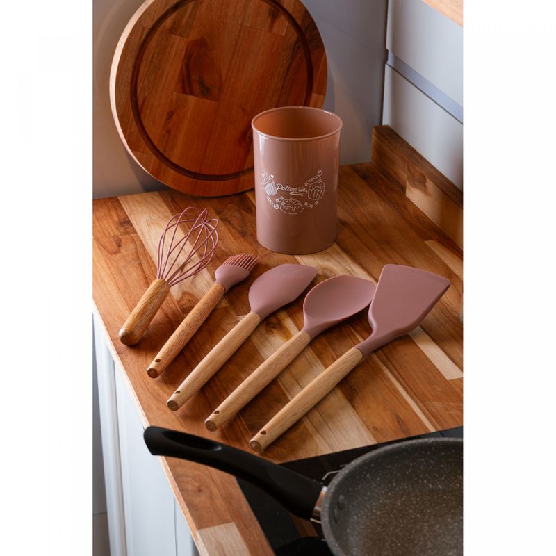 Conjunto-5-Utensilios-para-Confeitaria-de-Silicone-com-Suporte-Nude-Wolff