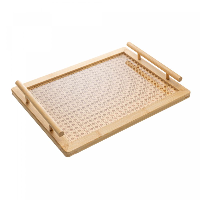 Bandeja-com-Alca-e-Fundo-em-Trelica-39cm-x-29cm-x-5cm-Bambu-Wolff