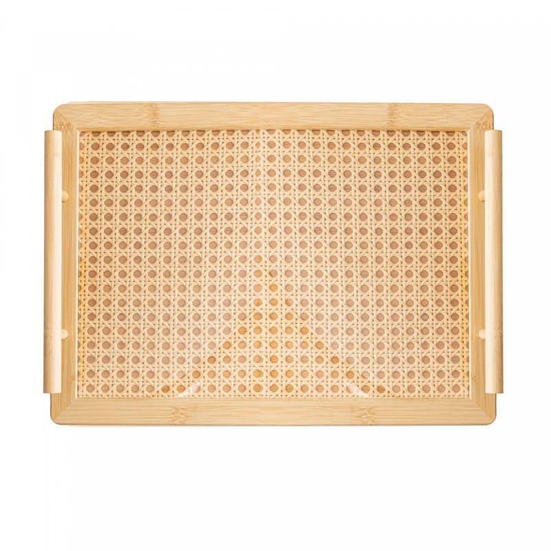 Bandeja-com-Alca-e-Fundo-em-Trelica-39cm-x-29cm-x-5cm-Bambu-Wolff