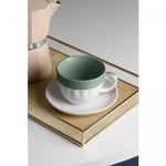 Conjunto-4-Xicaras-de-Cha-com-Pires-Ombre-210ml-Verde-Ceramica-Wolff