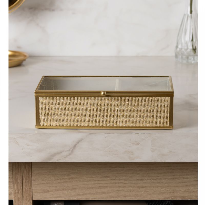 Porta-Joias-Toscana-21cm-x-12cm-x-55cm-Dourado-Metal-Wolff