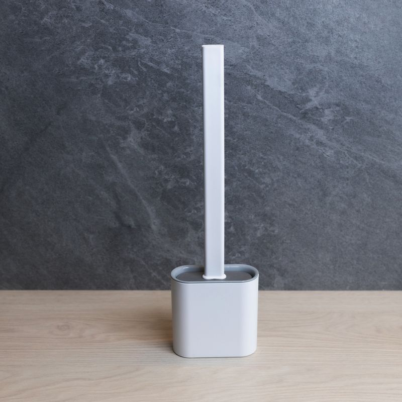 Escova-Sanitaria-com-Suporte-10cm-x-4cm-x-355cm-Cinza-Plastico-Lyor
