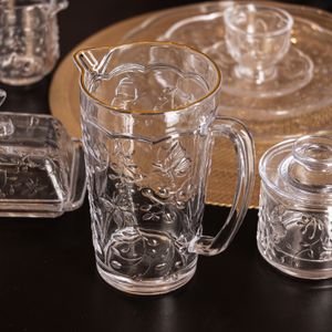 Jarra New Butterfly com Fio de Ouro 750ml Vidro - Lyor