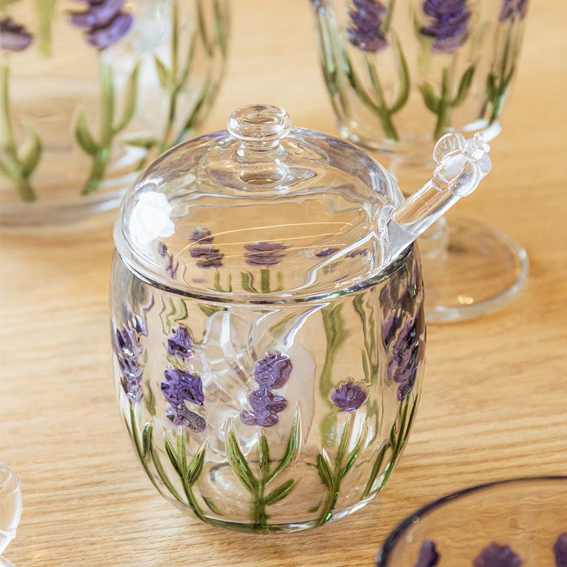 Meleira-com-Pegador-Lavanda-Hand-Painting-85cm-x-11cm-Cristal-Lyor