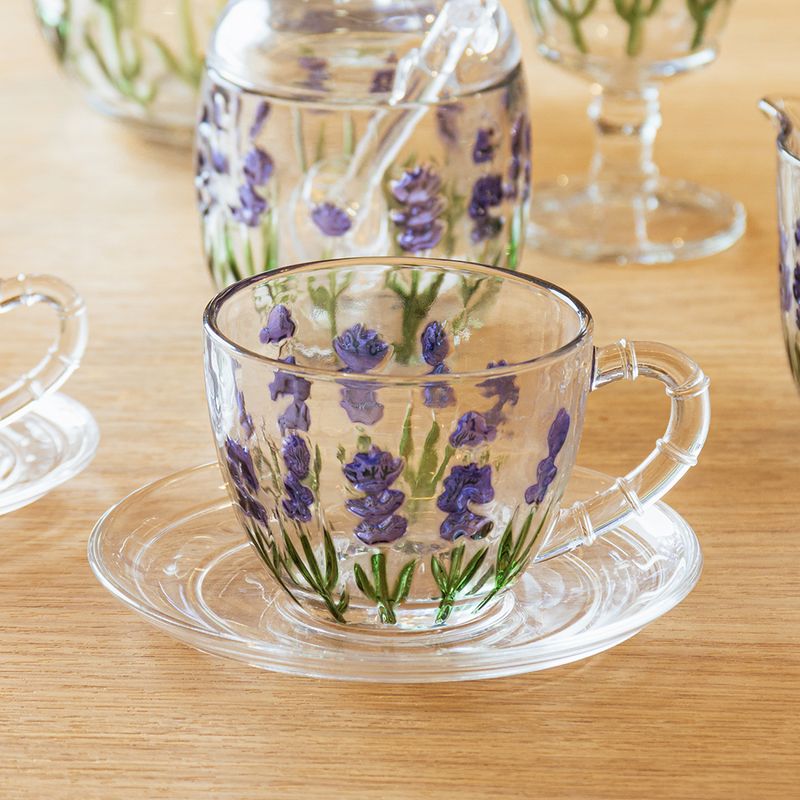 Xicara-de-Cha-Lavanda-Hand-Painting-108cm-x-14cm-Cristal-Lyor