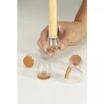 Conjunto-16-Protetores-de-Piso-para-Pes-de-Cadeira-com-Feltro-25cm-x-35cm-Incolor-Silicone-Lyor
