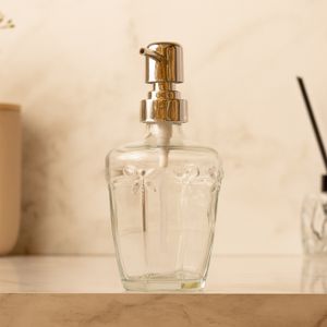 Porta Sabonete Líquido com Pump 330ml Vidro - Lyor