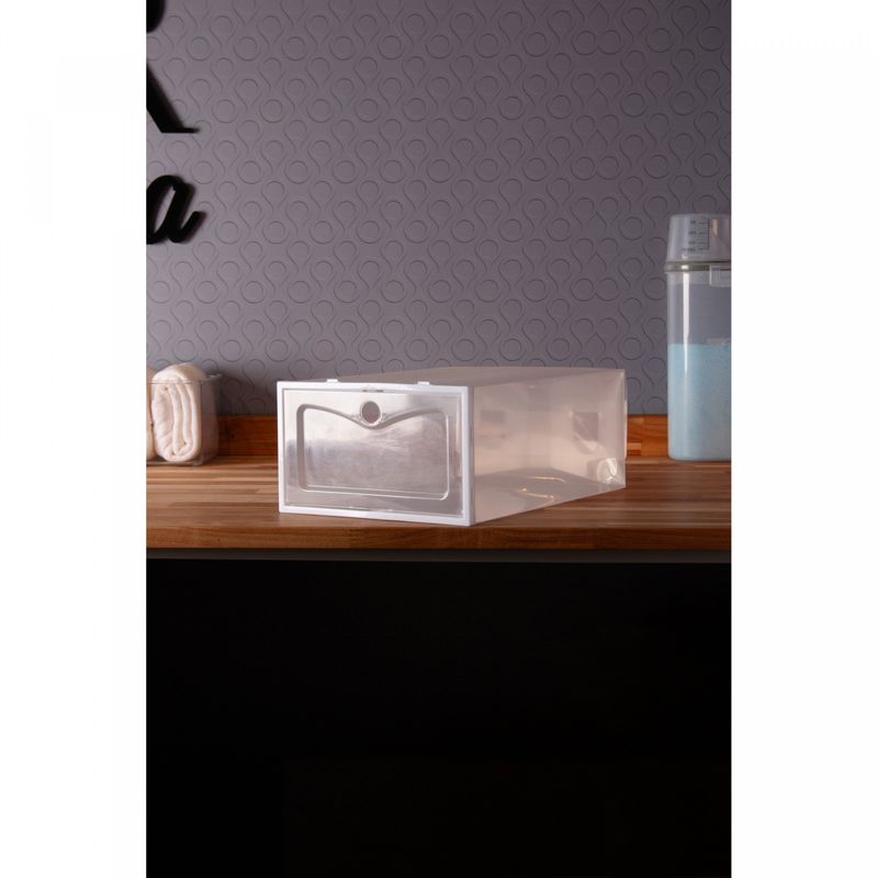 Organizador-para-Sapato-Empilhavel-31cm-x-215cm-x-125cm-Polipropileno-Lyor