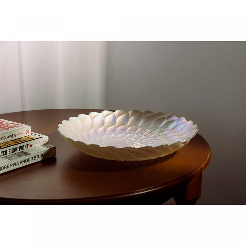 Porta-Mantimento-com-Tampa-de-Bambu-Frosted-11,1cm-x-11,1cm-x-17,5cm-Vidro-Borossilicato-Wolff