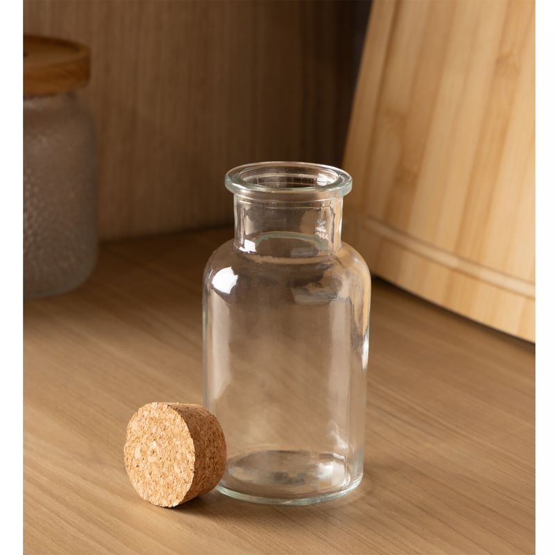 Pote-com-Tampa-de-Cortica-Ecocork-250ml-Vidro-Lyor