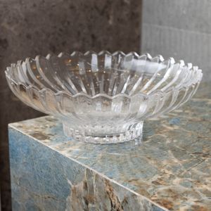 Centro de Mesa de Cristal Geneva 32,5cm x 32,5cm x 12cm - Wolff