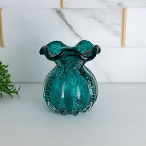 Vaso de Vidro Italy Tiffany 10cm x 11cm - Wolff