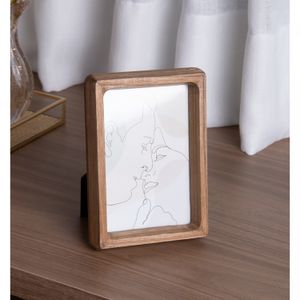 Porta Retrato 10cm x 15cm Madeira - Wolff