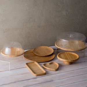 Bandeja de Bambu Hire 20cm x 10cm x 1,5cm - Lyor