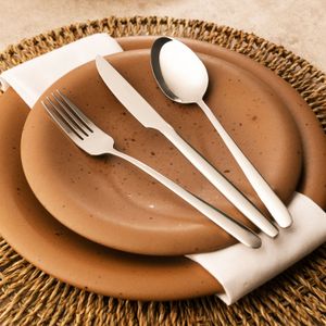 Faqueiro 30 Peças de Aço Inox Viena - Wolff