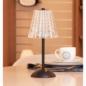 Luminária de Mesa Led 3 Tons Usb Leumina 12,5cm x 12,5cm x 30cm Preta Plástico - Wolff